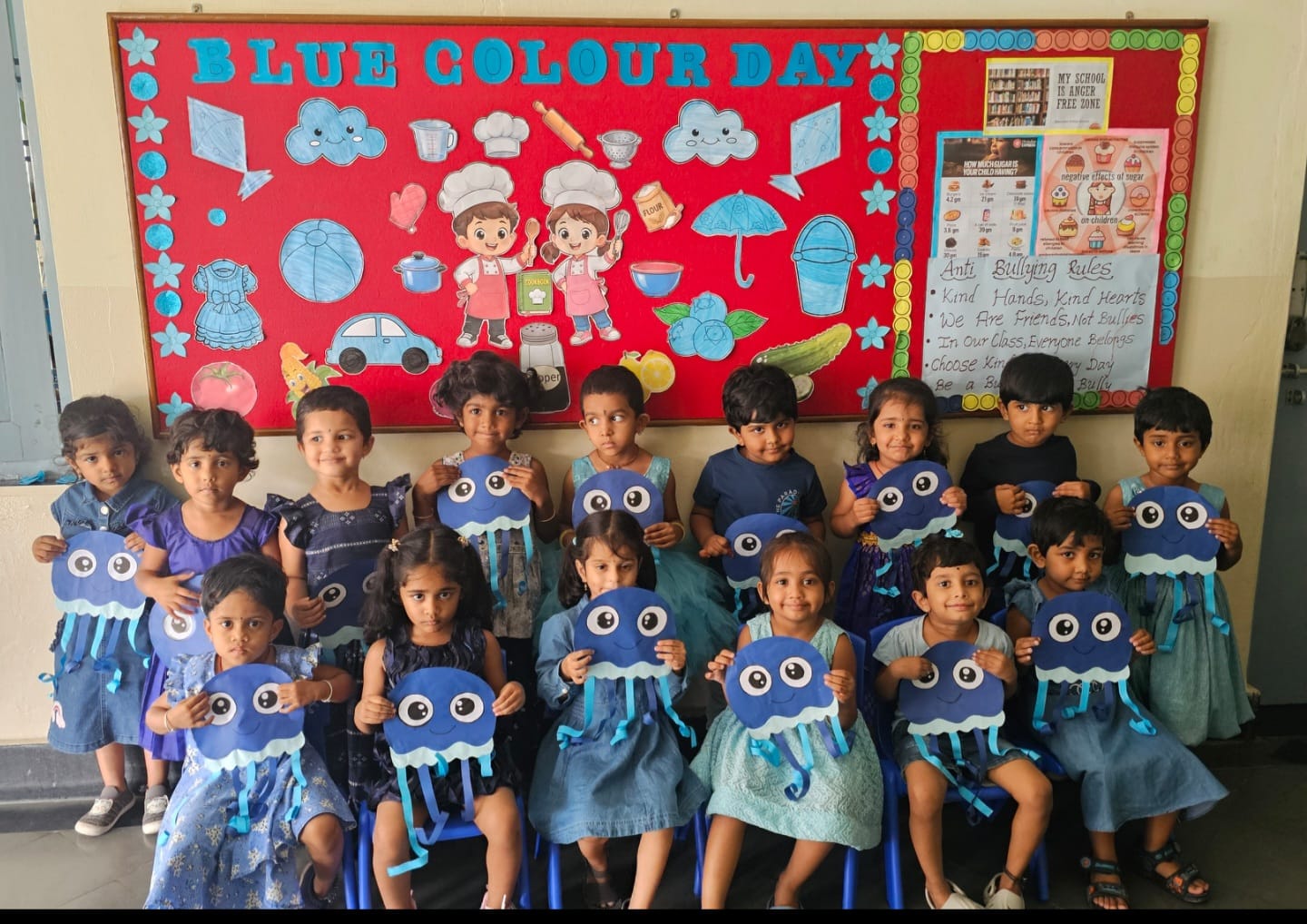 Blue Colour Day Celebration