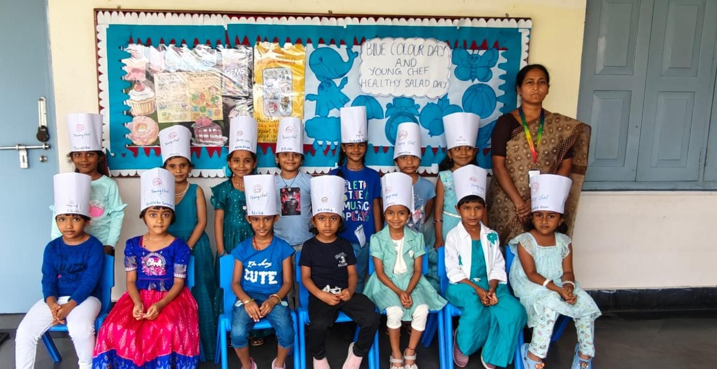 Young Chef Healthy Salad Activity