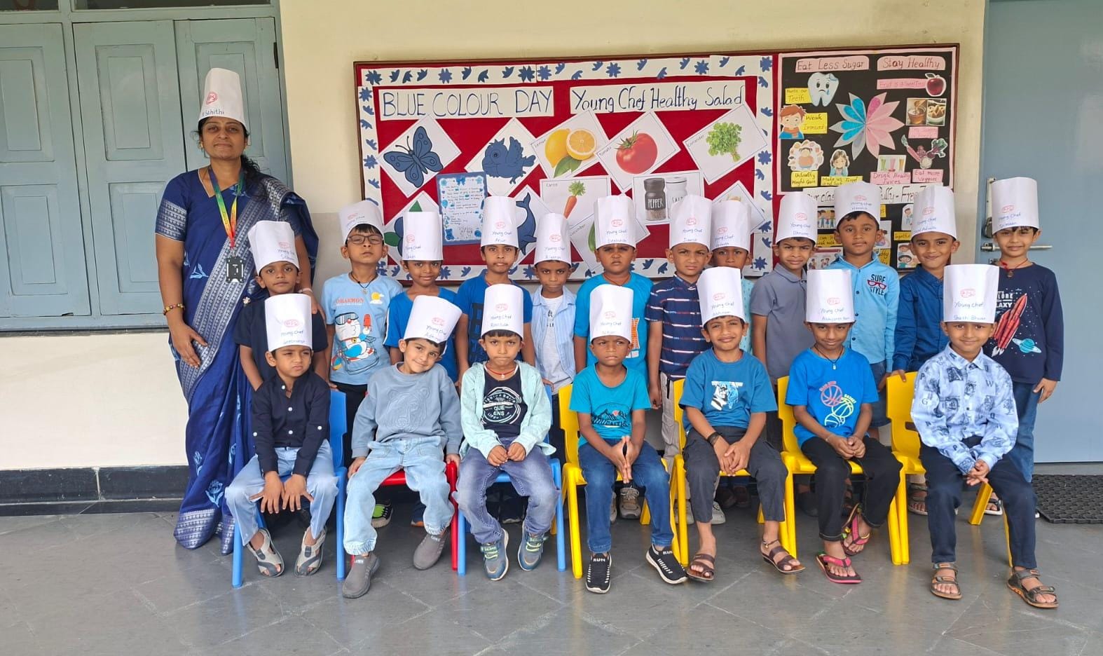 Young Chef Healthy Salad Activity