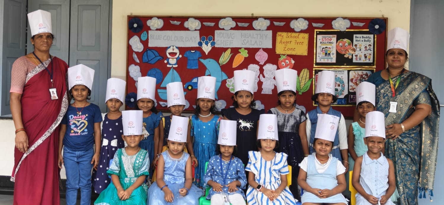Young Chef Healthy Salad Activity